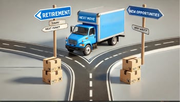 Retirement fork in the road